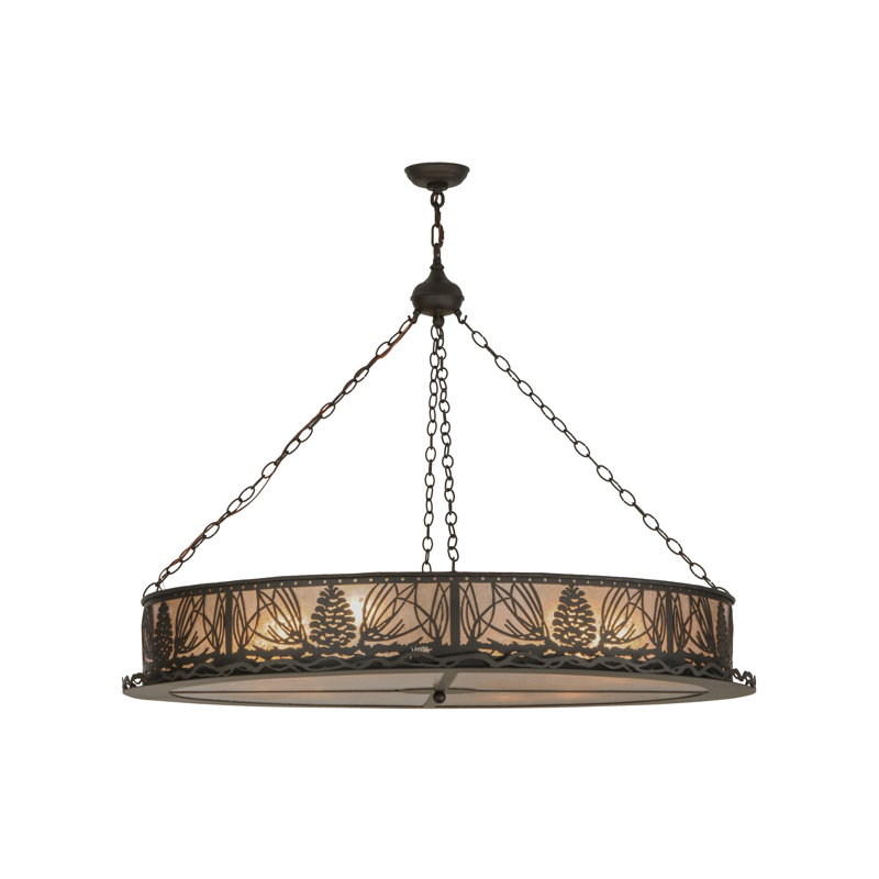 Rustic Lodge 8 - Light Chandelier