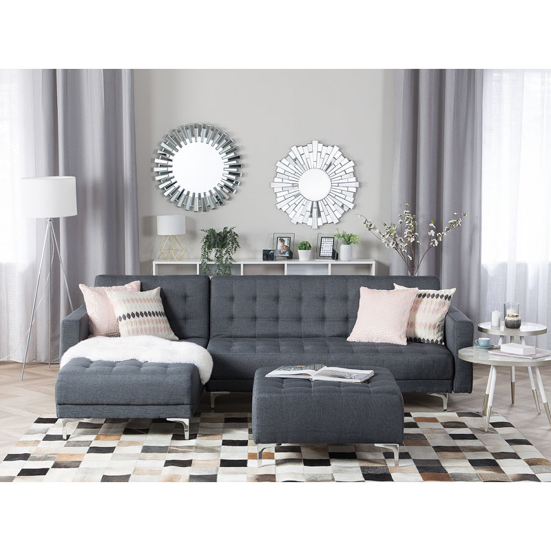 Chequered Leather Hand Woven Area Rug, Rectangle 160 x 230cm
