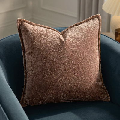 Luxury Soft Velvet Pillow Covers - Set of 2 Solid Square Cushion Cases