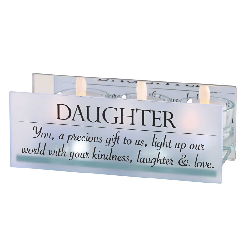 2.5 " Glass Tealight with Candle Included