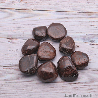 Brown Agate Tumbled Stone, Home Accent Vase Filler, Zen Garden