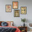 «Leyendecker», art déco multicolore encadré, publicité classique sur toile, impression sur bois, 4 pièces-93012203-93012204