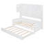 Lit de jour simple en bois avec lit gigogne simple, armoire et tablette tout-en-un, blanc-444324875-444324874