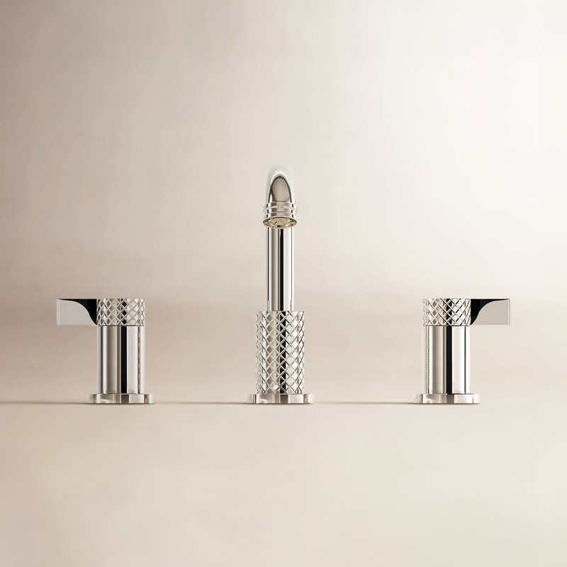 Tenerife™ Widespread Bathroom Faucet with Drain Assembly, Polished Nickel