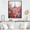 Paris In Bloom, collage rétro sur toile