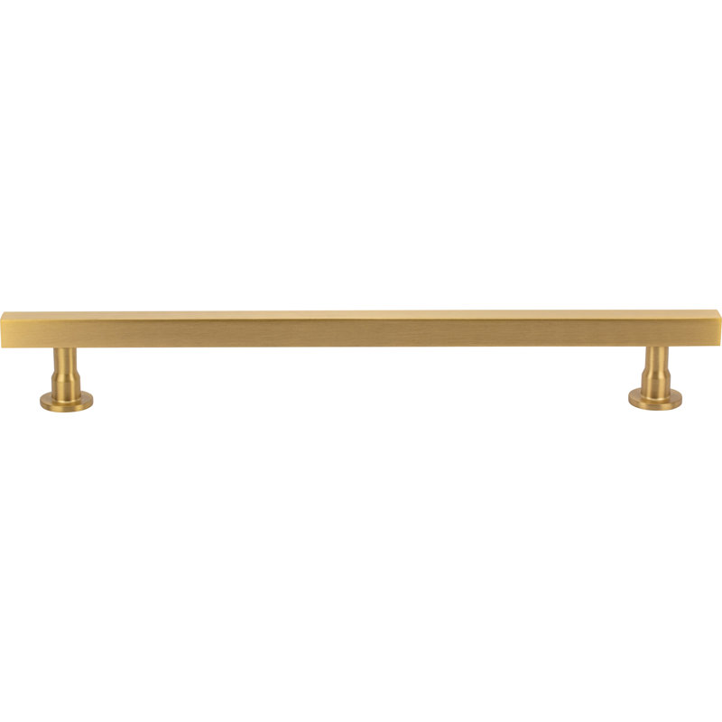 Dante 12" Center to Center Appliance Pull, Satin Brass