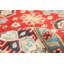 Tapis unique en laine noué à la main jaune Gazni des années 2010 de 3 pi 11 po x 5 pi 11 po Qaiden