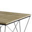ENSEMBLE DE TABLE BASSE 3 PIÈCES EN MÉTAL BRUN-1471331618