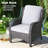 Guilen Wicker/Rattan 7- Person Seating Group With Swivel Chairs and Cushions-98627614-98627612
