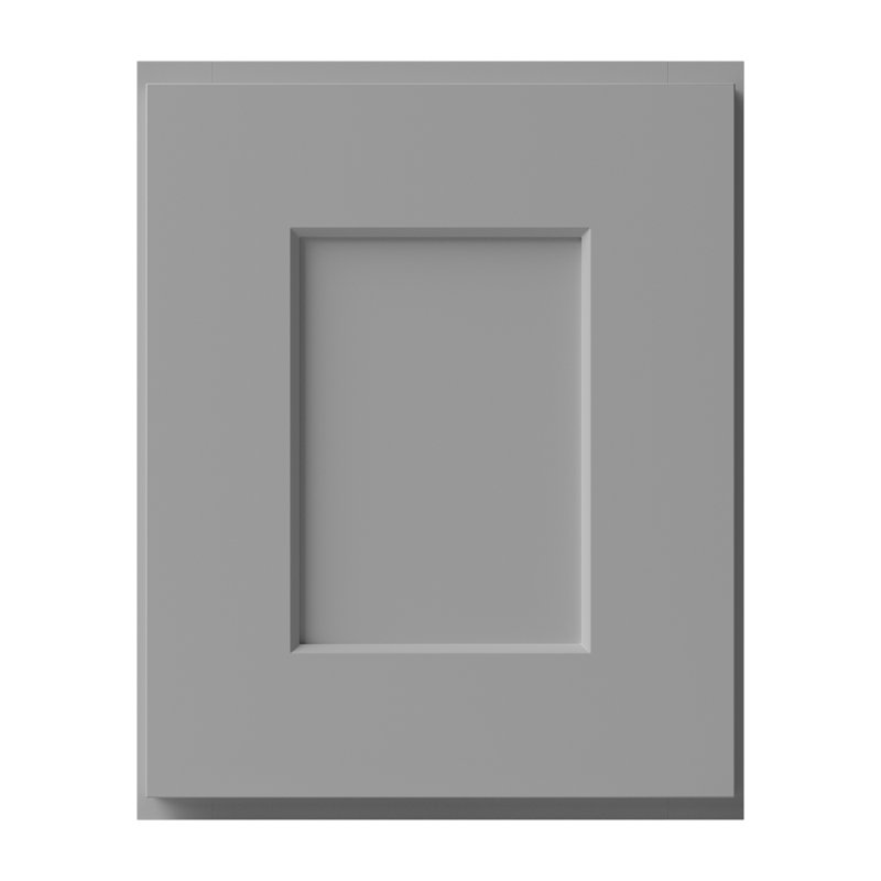 Armoire de cuisine en bois massif prête à assembler, H 15 po x l 12 po x P 12 po, Gris