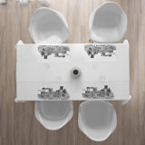 Polyester Abstract Rectangle Placemat