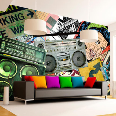 Murale Aniq Pop Art - Coller le mur