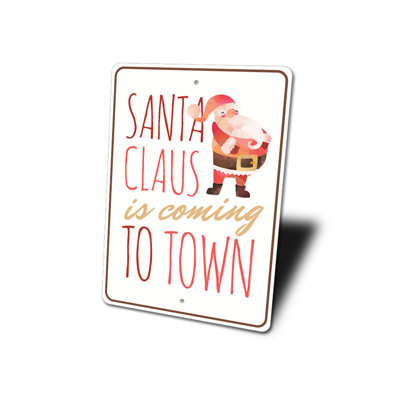 Le père Noël arrive en ville