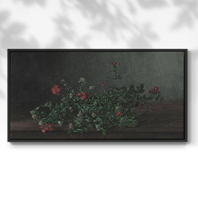 Botanical Series-CDXCI - Toile tendue avec châssis encadré - Prêt à être accroché