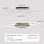 3-Light 103cm LED Dimmable Linear Flush Mount