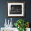 Greatest Blessing - Art textuel avec cadre photo-61086173-61086181