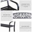 Banc de patio extérieur