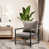 Gray Faux Leather