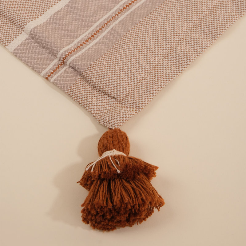 Cotton Beach Towel, Brown