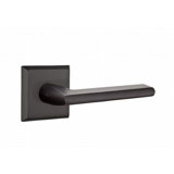 Lariat Flat Privacy (Bed & Bath) Door Lever with Square Rosette
