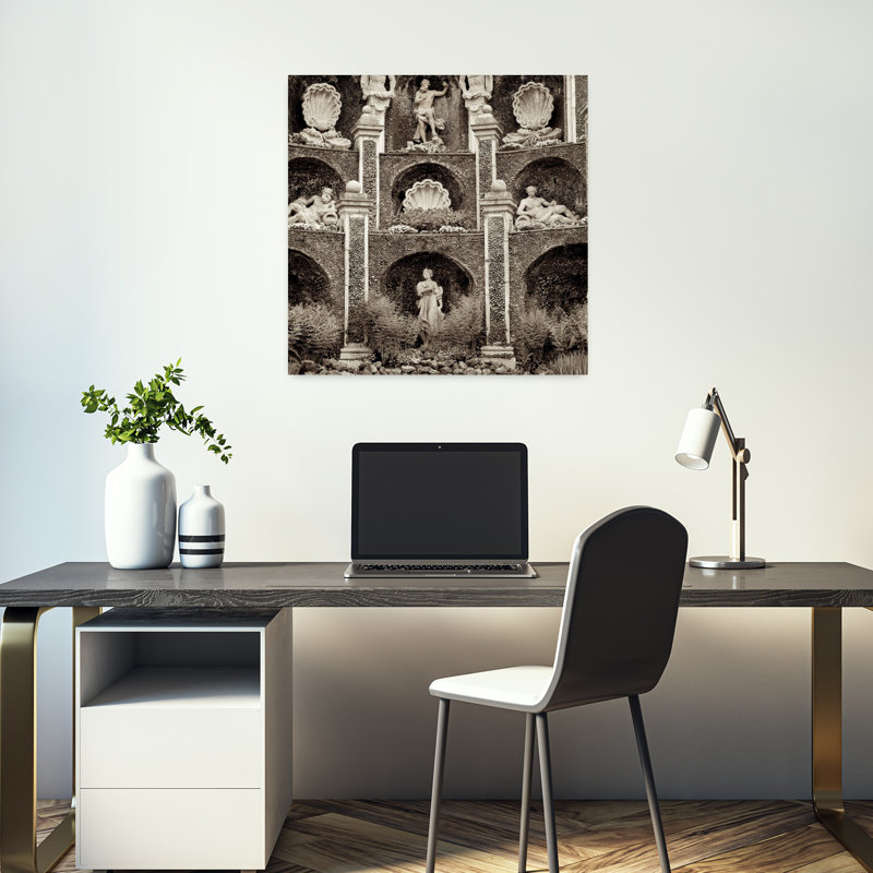 Giardini Italiano 7, art architectural, H 18 po x l 18 po