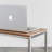 Solid Wood Top End Table-1245045376
