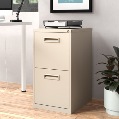 2-Drawer Mobile Vertical Filing Cabinet by CommClad