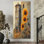 «Dopico Farm Sunflowers Around The Silo III», impressions sur toile de tournesols