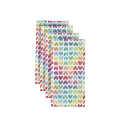 Polyester Geometric Square Napkin