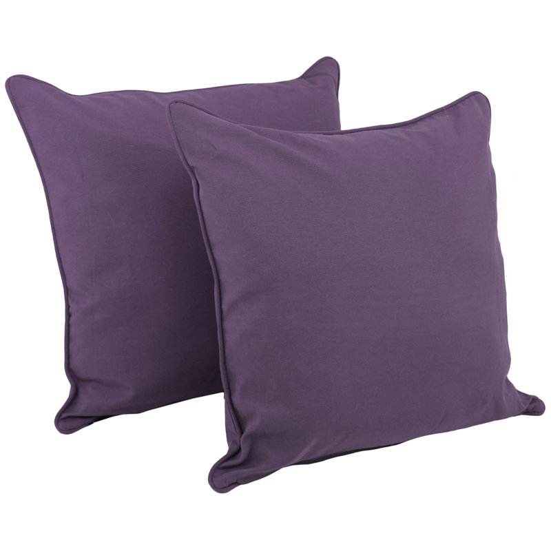 Soft Home Furnishings Throw Pillow, Grape