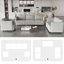 Canapé modulaire modulaire, siège convertible avec rangement, ensembles comprenant un canapé à trois places et des canapés, causeuse et fauteuil simple (1 + 2 + 3 sièges) pour le salon-106847537
