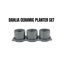 3 - Piece Pot Planter Set with Tray-98951308