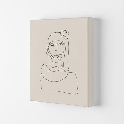 Picasso Line Bust - Print