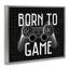 Cadre flottant rétro Born To Game, design par Kim Allen-2059953734-2059953753