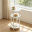 Petite table d'appoint, table de bout ronde à 3 niveaux pour les petits espaces, table de chevet moderne pour chambre à coucher, salon, bureau-131430905-131430907-131430902