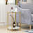 Cassity Stone Top End Table