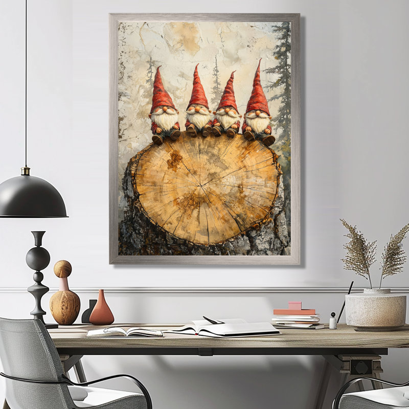 Gicelle - Reproduction d'art abstrait mural, H 32 po x l 16 po, Picture Framed, Argent argent