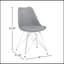 Ensemble de 2 chaises d'appoint en polypropylène-1352402453