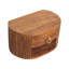Dollison 40cm W Solid Wood Bedside Table