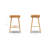 Valentino 25" Genuine Leather Wood Counter Stool-1628105368