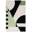 Tapis noir / vert Hina-1413737145