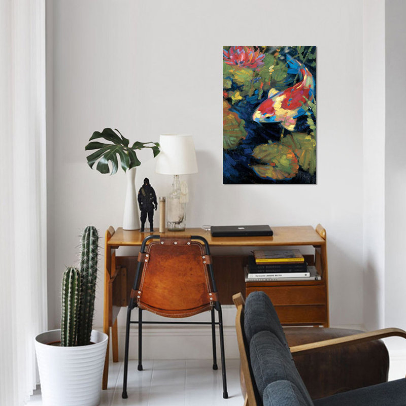«Asian Serenity II», impression sur toile, H 12 po x l 8 po x P 0,75 po, Toile tendue, Pas de tapis
