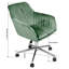 Esmeraude Velvet Office Chair-764946828