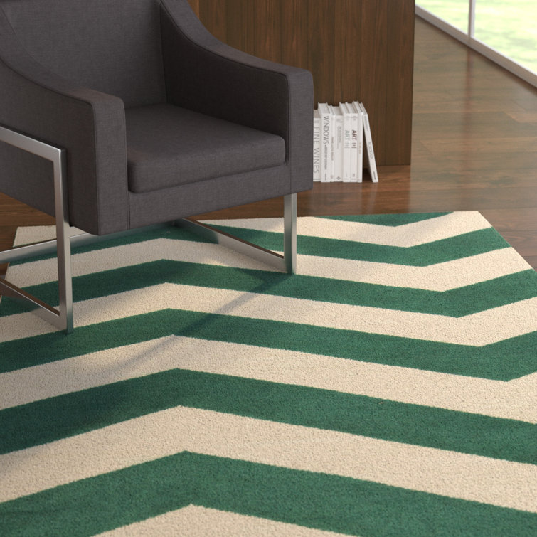 Asencio Wool Chevron Indoor Rug