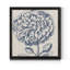 Indigo floral sur lin III - Toile encadrée de qualité supérieure - Toile encadrée de qualité supérieure - reproduction de cadre photo-2080313911-2080313906-2143341345