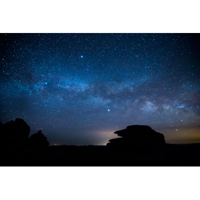 Landscape with Milky Way by 00One