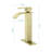 Single Handle Single Hole Bathroom Sink Faucet With Deckplate And Waterfall Spout  ( 1 Pack )-113953272