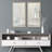 " Delicate Gray S/2 " by Munger 2 - Pieces Painting Print