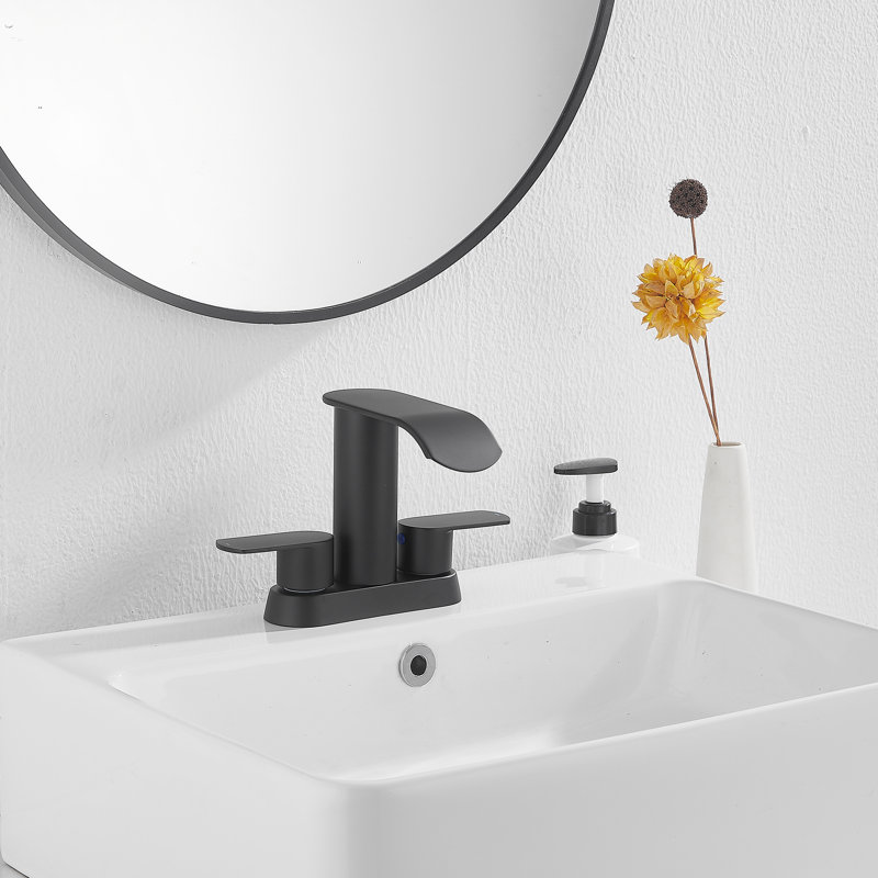 Bathroom Faucet, Matte Black