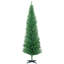 Arbre de Noël décoré 7 pi, arbre de Noël crayon avec 499 branches réalistes et support en plastique, vert clair-121053979-121053983
